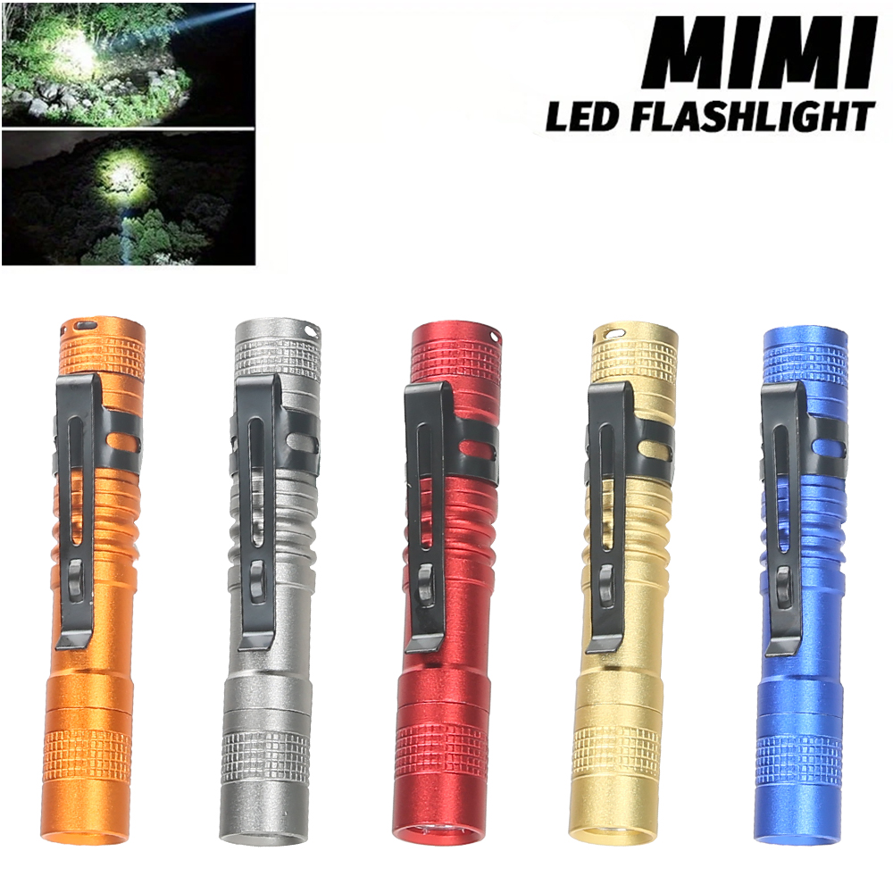 Outdoor Lighting Electric - 미니 휴대용 LED 펜 라이트 클립