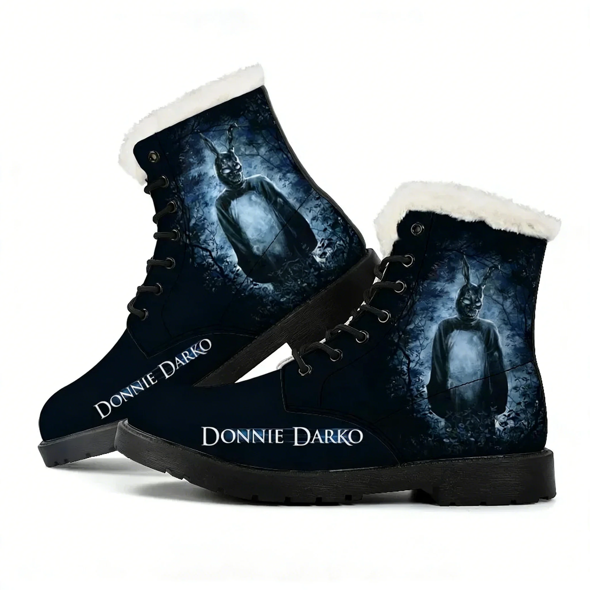Outdoor Lighting Round - Donnie Darko 플러시 부츠 남성 여성