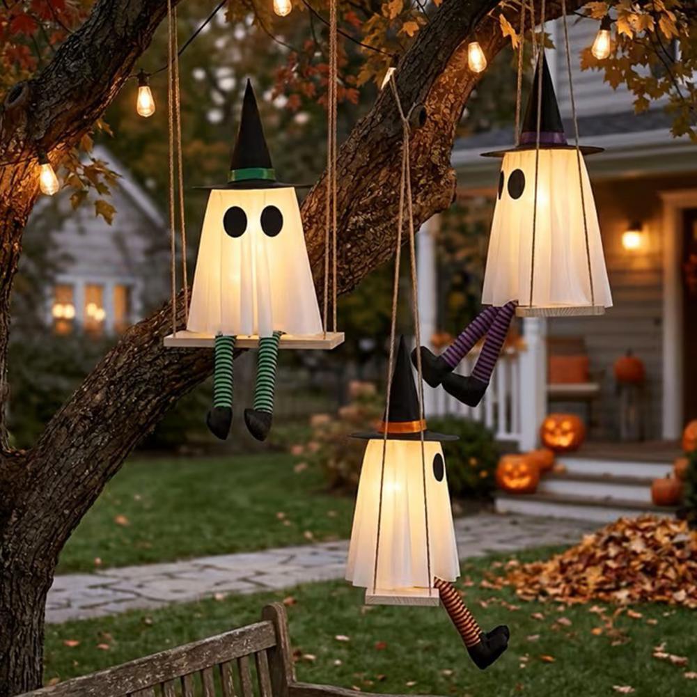 Outdoor Lighting Kits - 할로윈 스펙터 조명 장식 세트 LED