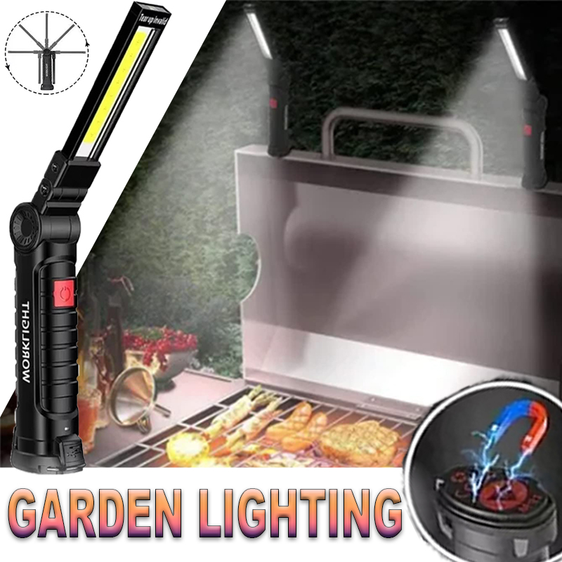 Outdoor Lighting Electric - 마그네틱 후크가있는 휴대용 LED 손전등 야외