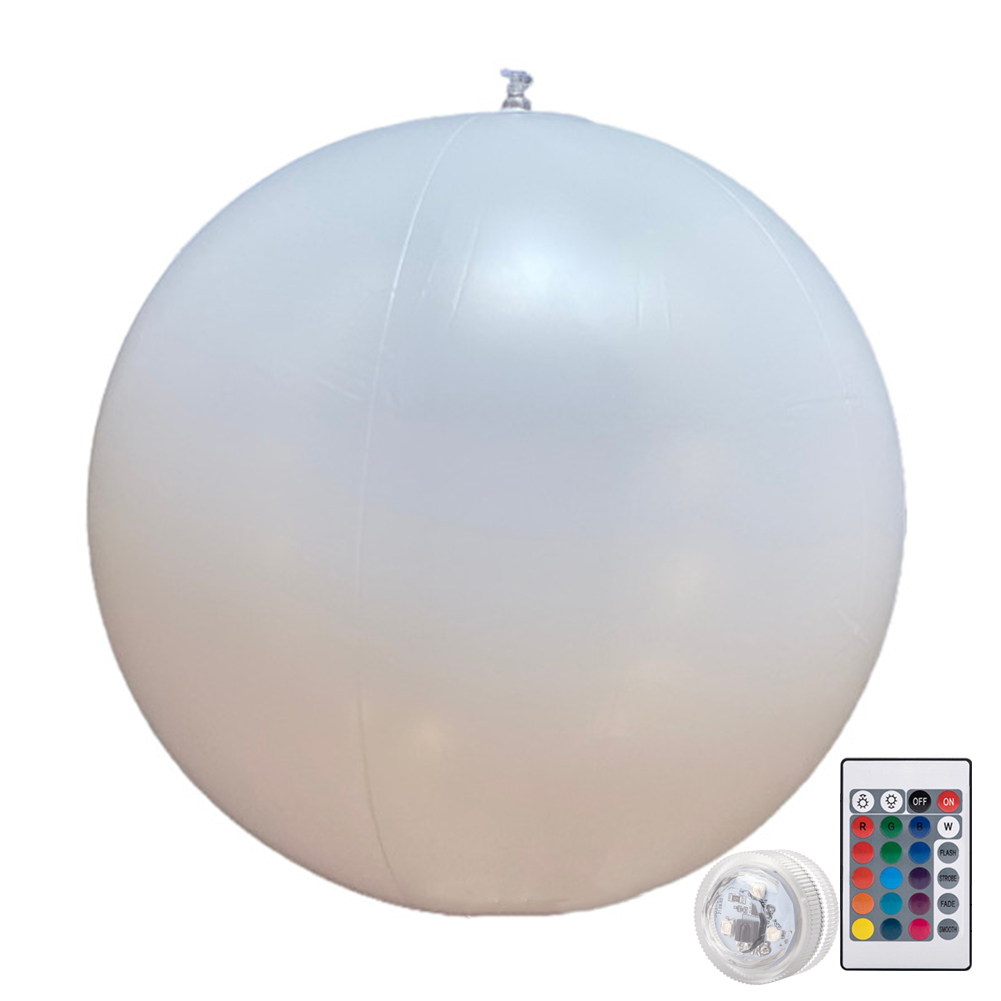 Outdoor Lighting Around Pool - 정원 발광 LED 볼 리모컨 발광