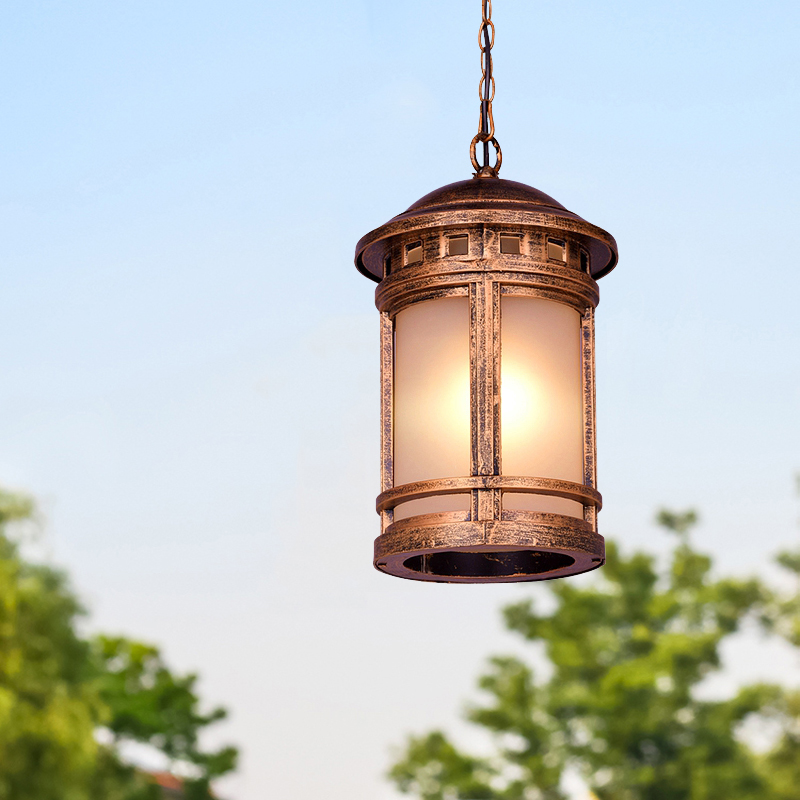 Outdoor Lighting Bronze - 유럽 스타일 크리에이티브 야외 샹들리에 청동