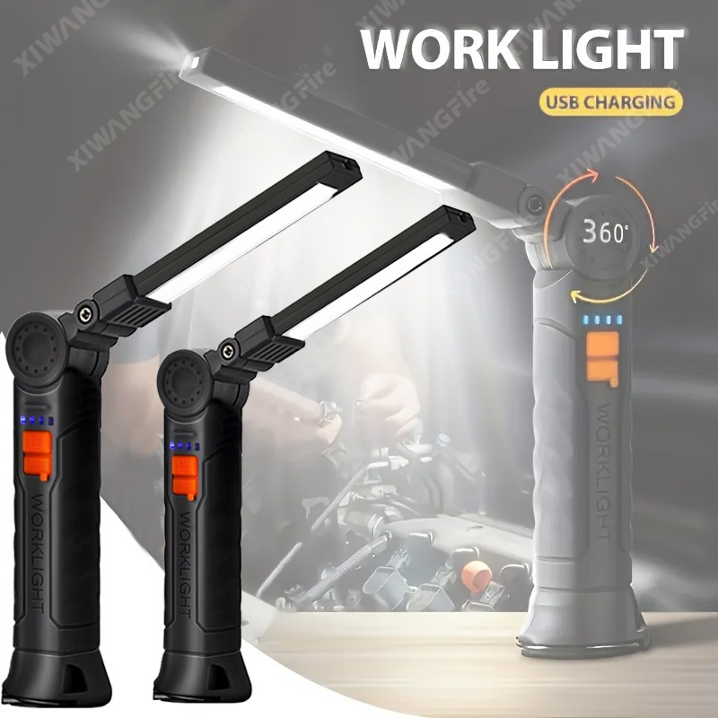 Outdoor Lighting Electric - 자석 및 후크가 있는 충전식 LED