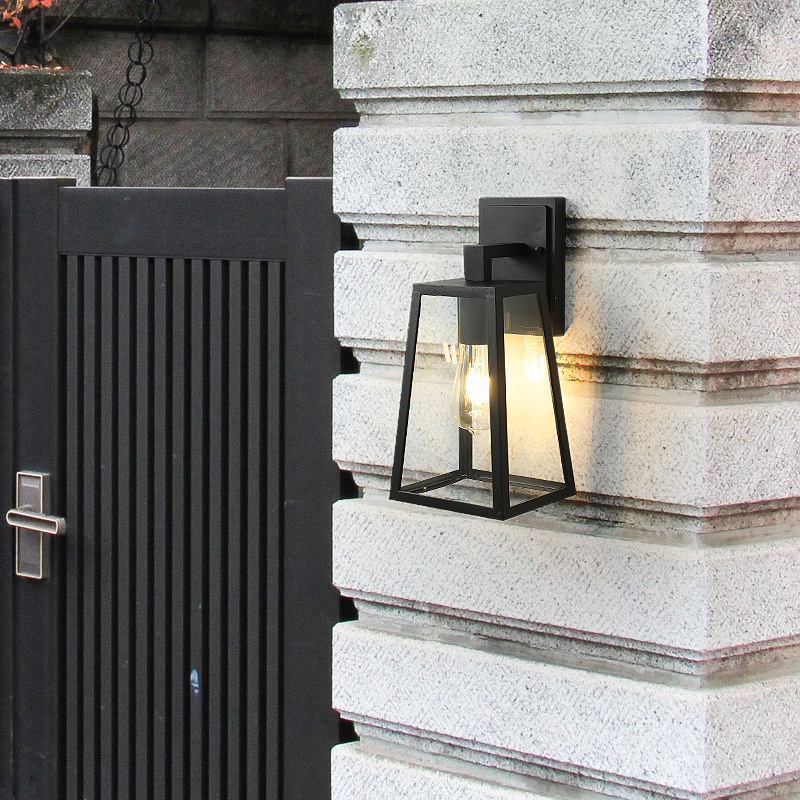 Outdoor Lighting For Front Of House - 야외 벽 램프, E27, E26, 현대