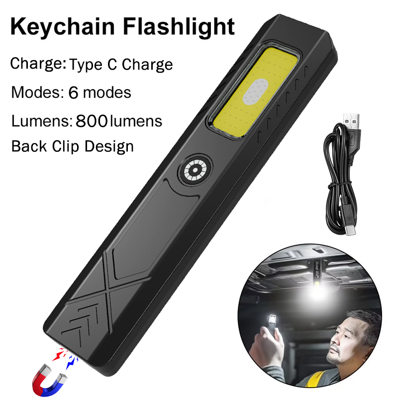 Led Flood Light - LED 모자 클립 손전등 USB-C 충전식