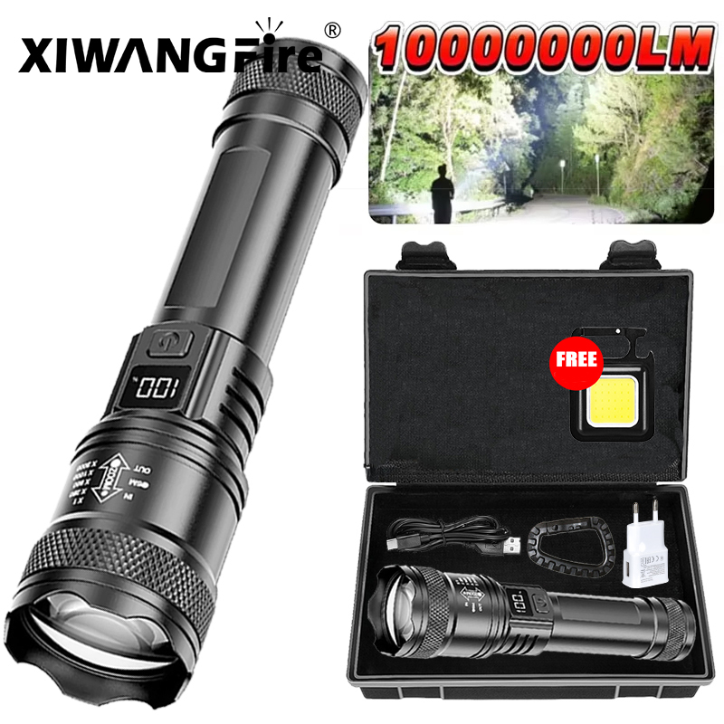 Outdoor Lighting Electric - 울트라 브라이트 LED 손전등 2000LM Type-C