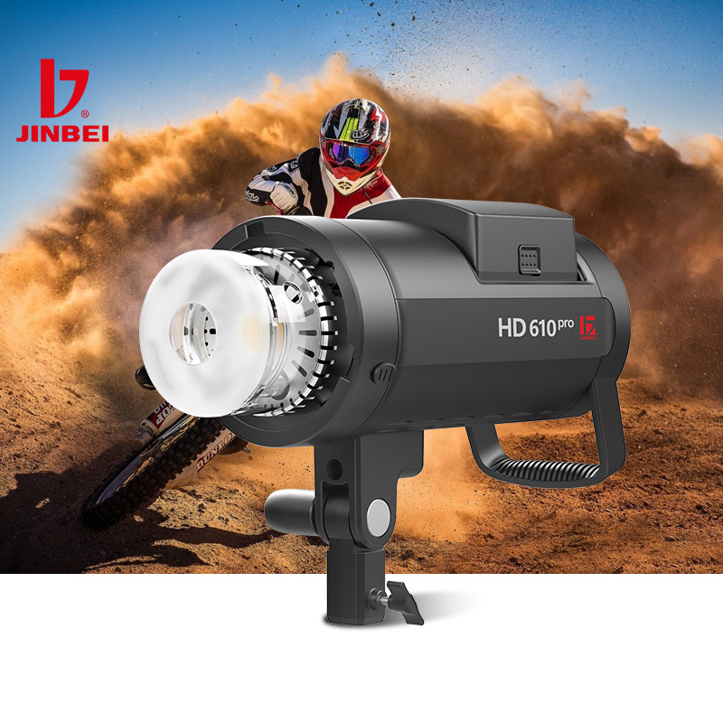 Outdoor Lighting Kit Photography - 진베이 HD610 TTL 배터리 모노라이트 HSS