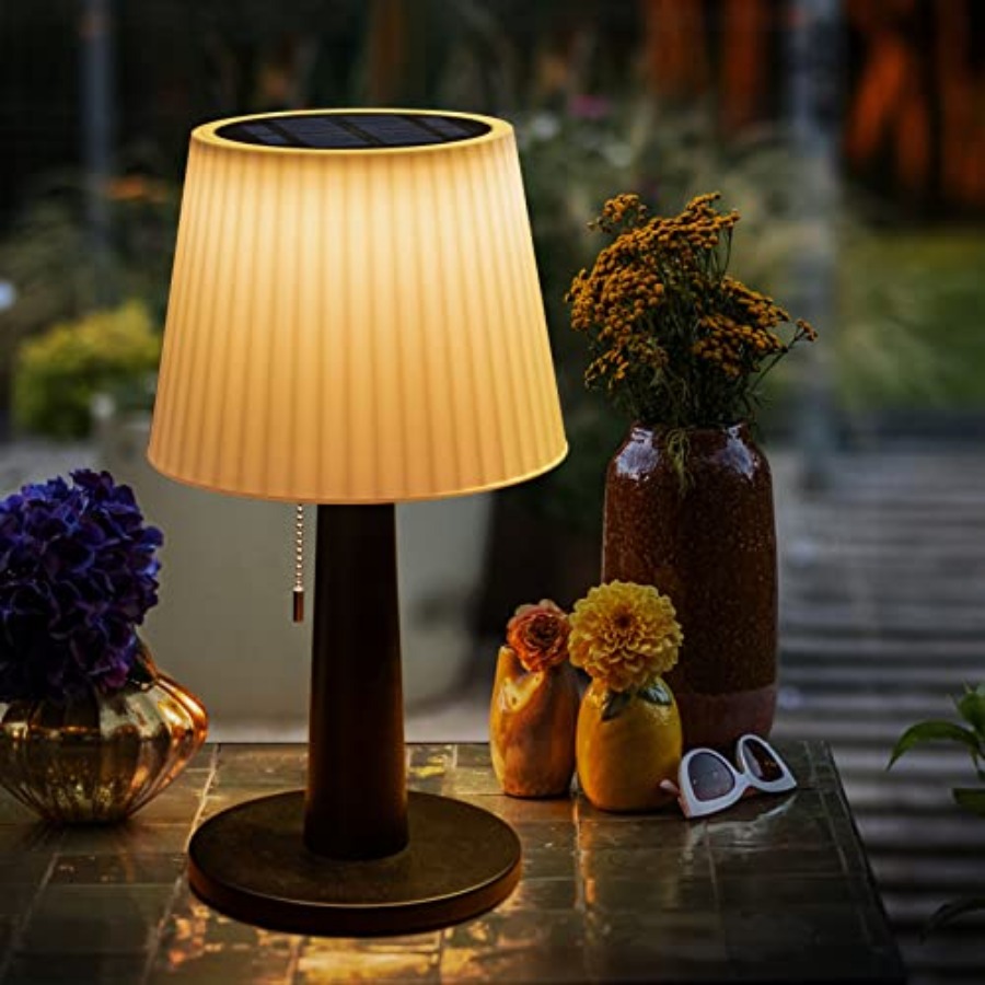 Outdoor Lighting Led - 태양광 테이블 램프 실내외겸용 - 어머니