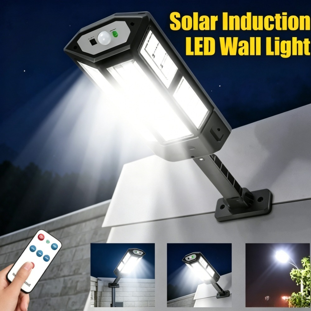 Solar Wall Sconce - 강력한 LED 태양광 램프 야외 마당