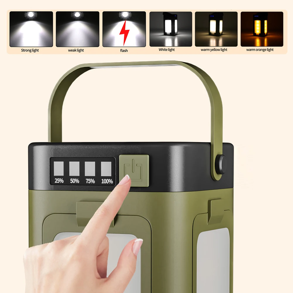 태양광 야외 휴대용 캠핑 조명, 태양열 충전 접이식 2 - Outdoor Lighting Led 리뷰 및 가격