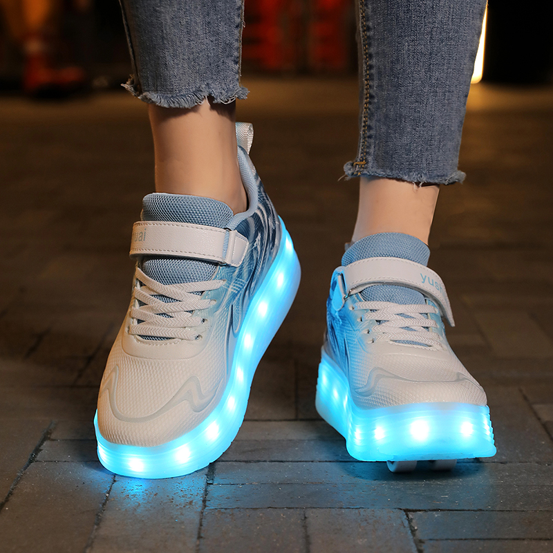 청소년용 롤러 슈즈 LED 조명 고품질 야외 캐주얼 풀 - Outdoor Lighting Led 리뷰 및 가격