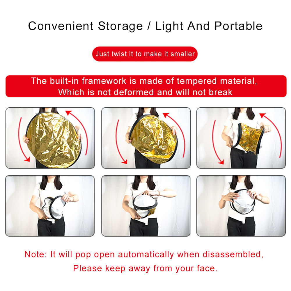 5-in-1 원형 및 타원형 사진 반사판, 스튜디오 야 - Outdoor Lighting Kit Photography 리뷰 및 가격