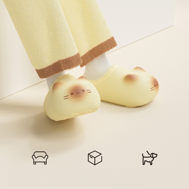 새로운 따뜻한 플러시 고양이 슬리퍼 실내외 여성용 편안 - Outdoor Lighting Design 리뷰 및 가격
