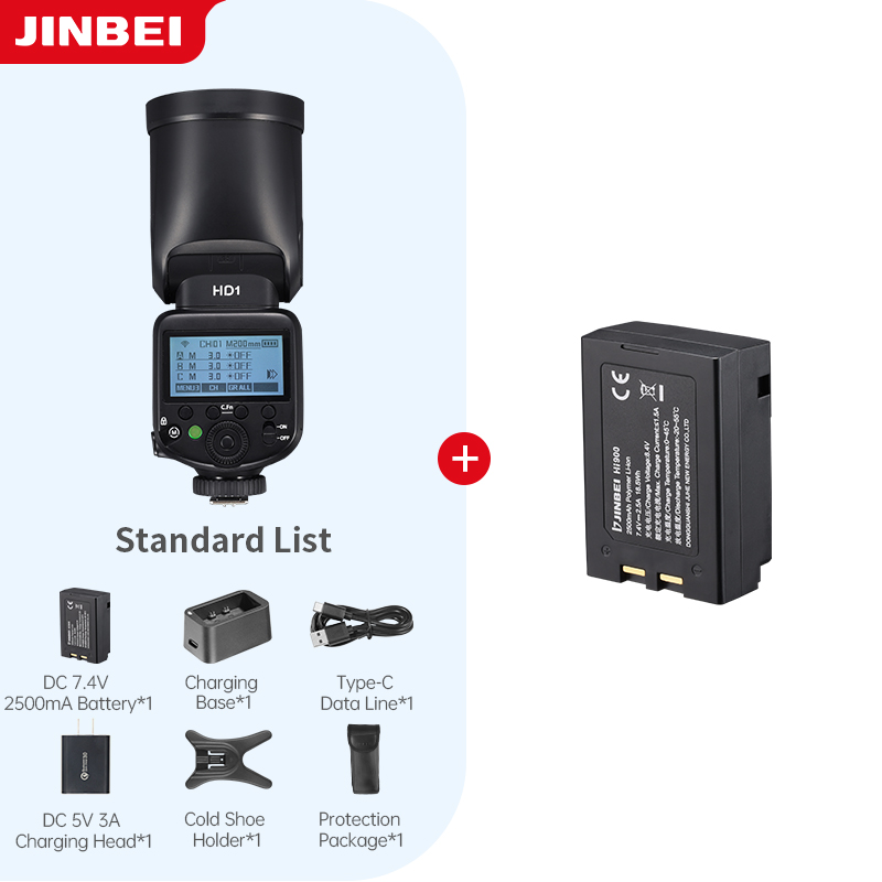 진베이 HD-1 원형 헤드 HSS 스피드라이트 야외 촬 - Outdoor Lighting Kits 리뷰 및 가격