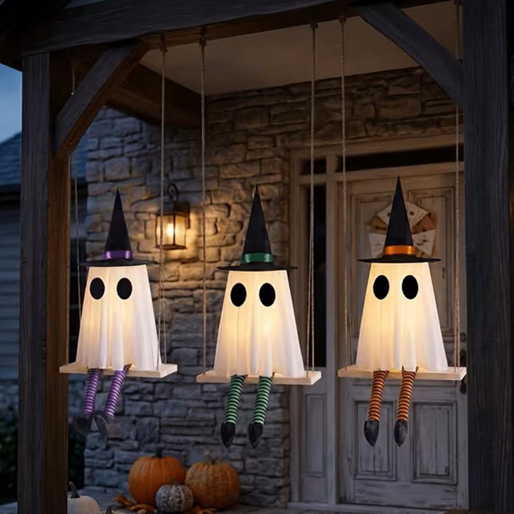 할로윈 스펙터 조명 장식 세트 LED 무서운 빛나는 야 - Outdoor Lighting Kits 리뷰 및 가격