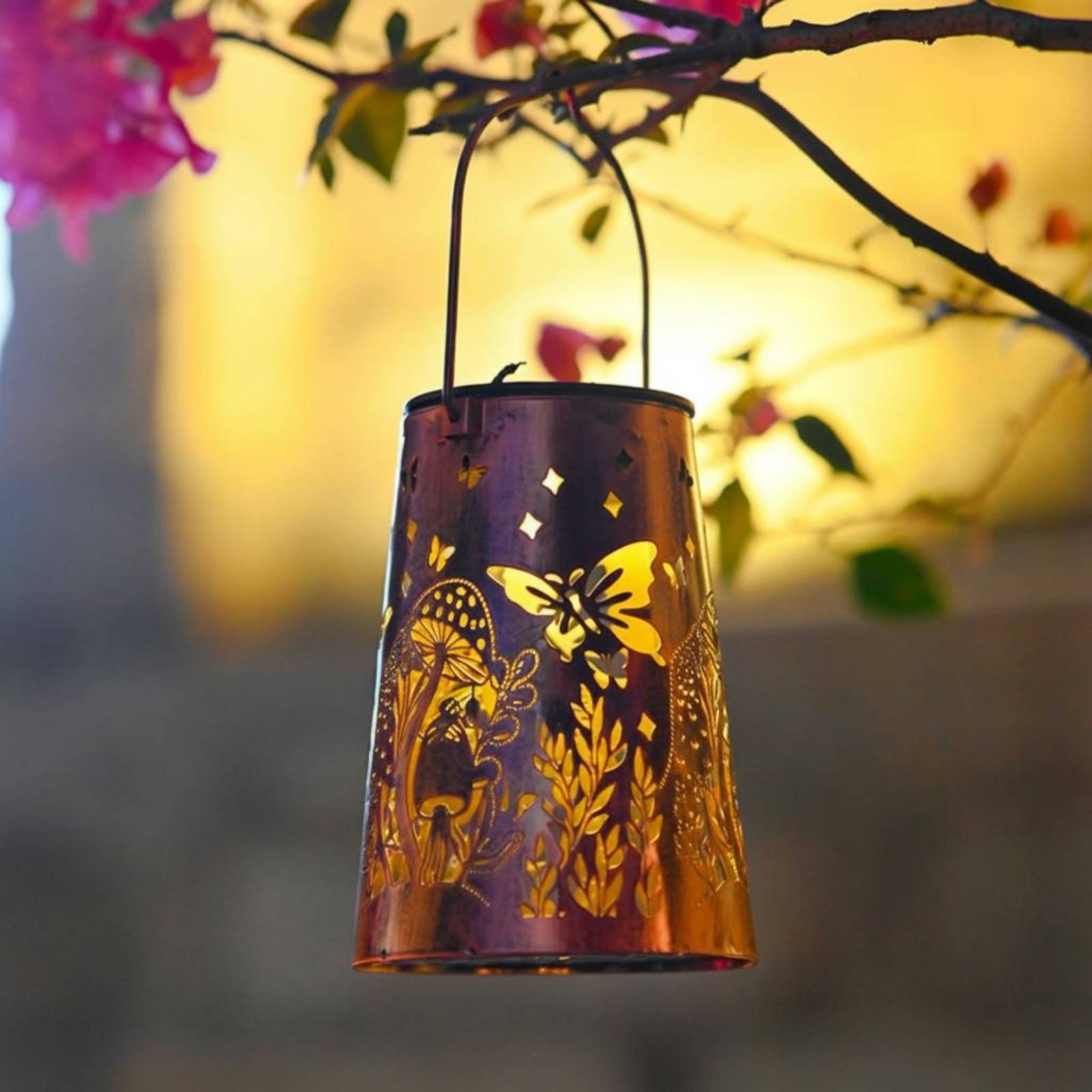 꽃무늬 정원 랜턴 패턴 정원 조명기 자동 켜짐/꺼짐 기 - Outdoor Lighting Design 리뷰 및 가격
