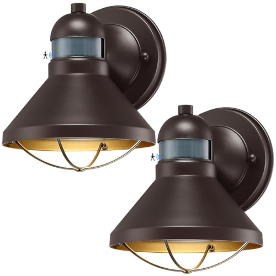 2팩 모션 센서 야외 LED 벽등, 해 질녘부터 새벽까 - Outdoor Lighting Led 리뷰 및 가격