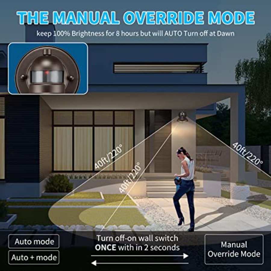 2팩 모션 센서 야외 LED 벽등, 해 질녘부터 새벽까 - Outdoor Lighting Led 리뷰 및 가격