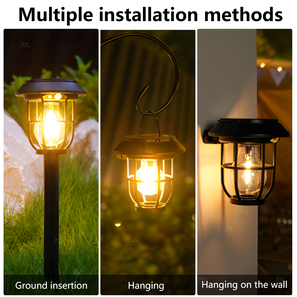 야외 태양광 캠핑 벽등 IP65 방수 휴대용 햇빛 충전 - Outdoor Lighting Design 리뷰 및 가격