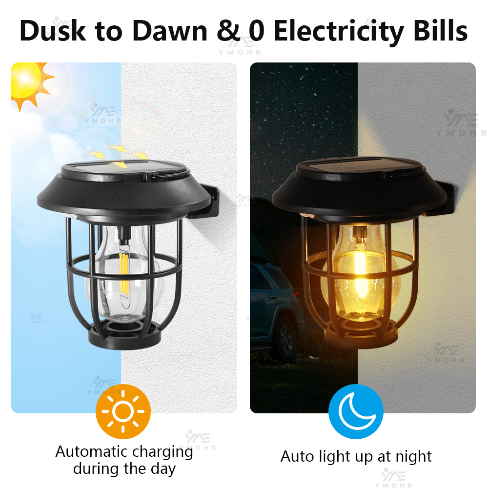 야외 태양광 캠핑 벽등 IP65 방수 휴대용 햇빛 충전 - Outdoor Lighting Design 리뷰 및 가격