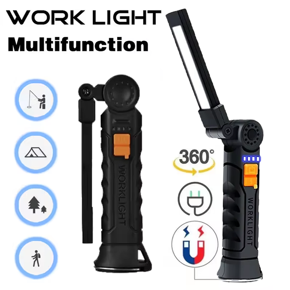 야외 캠핑을 위한 내장 배터리가 있는 자기 비상 작업  - Outdoor Lighting Electric 리뷰 및 가격