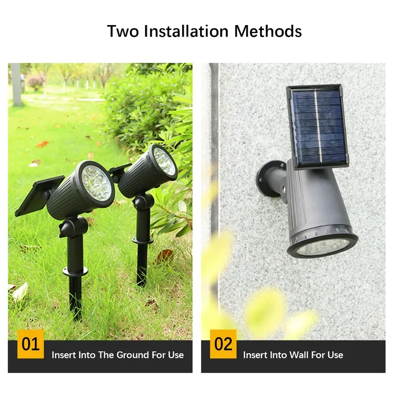1Pcs 태양 전원 9LED 램프 조정 가능한 태양 스 - Outdoor Lighting Design 리뷰 및 가격