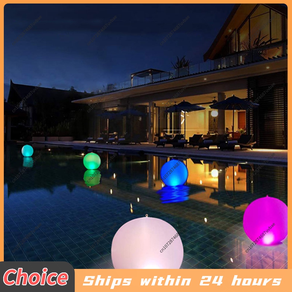 풍선 수영장 LED 풍선 리모컨 발광 바운스 볼 16색 - Outdoor Lighting Around Pool 리뷰 및 가격