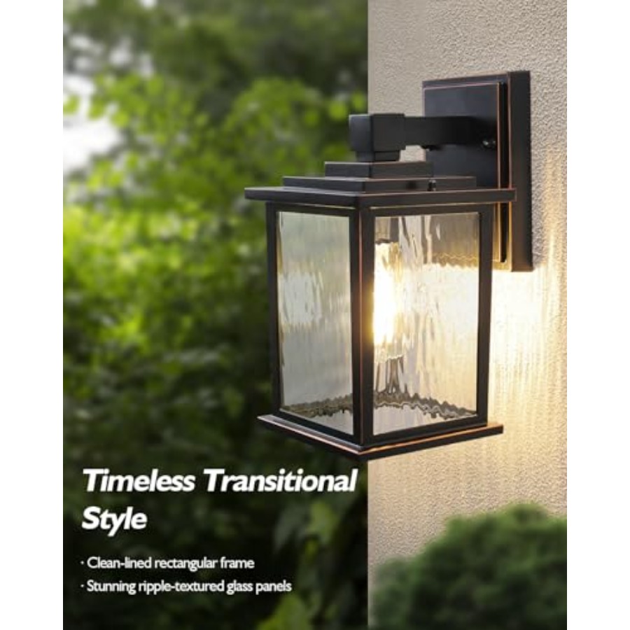 12인치 포치 조명, 클래식 오일 러빙 브론즈 야외 벽 - Outdoor Lighting For Front Of House 리뷰 및 가격
