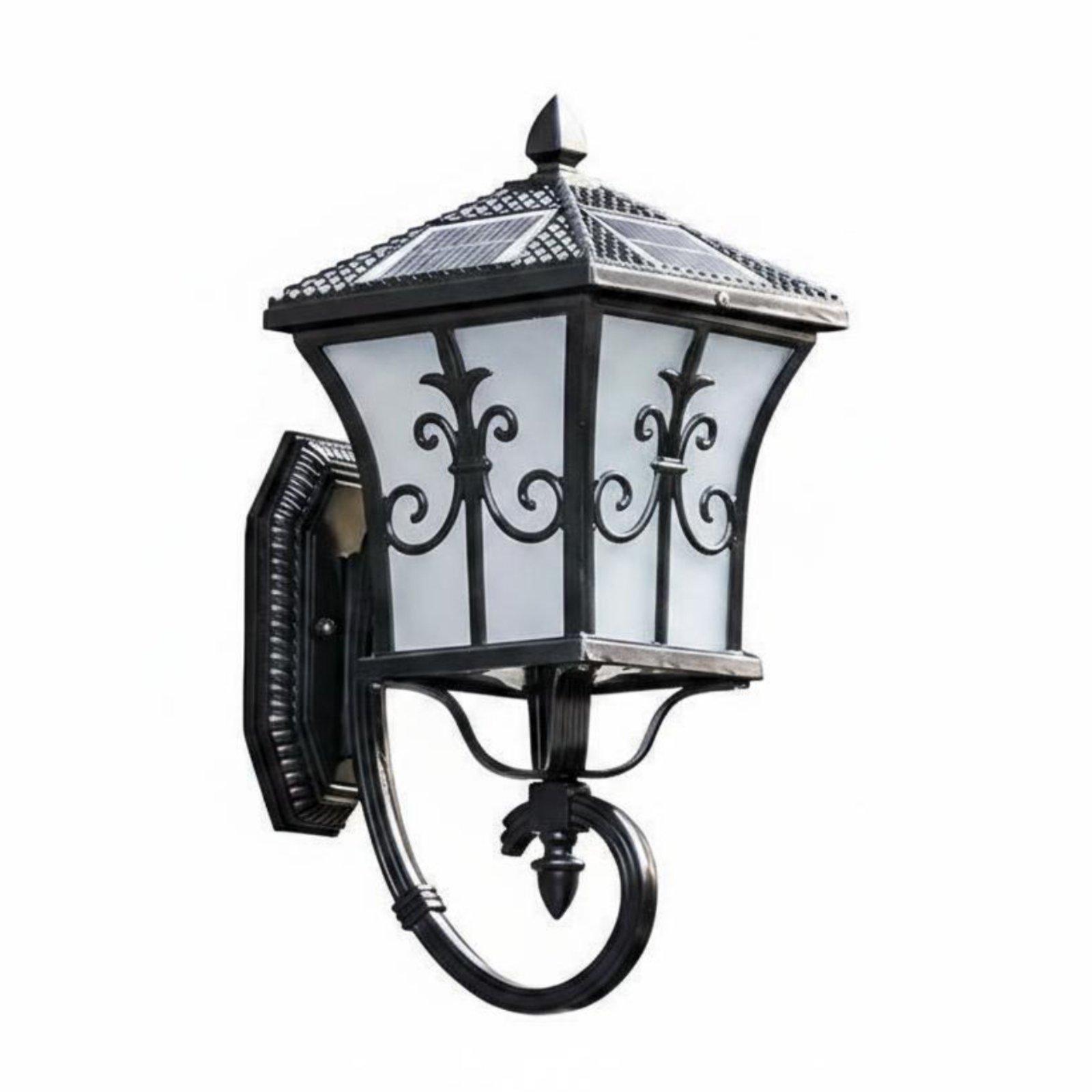 태양광 LED 야외 벽등, 우아한 랜턴, 방수 정원등  - Wall Lighting Outdoor 리뷰 및 가격