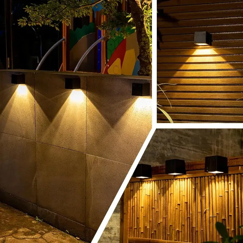 야외 방수 태양광 벽 조명등, 이중 조명 모드, 정원  - Solar Wall Sconce 리뷰 및 가격