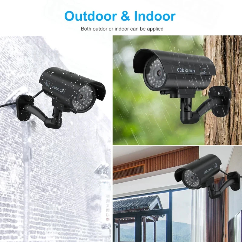 시뮬레이션 가짜 총알 카메라 모형 카메라 야외 LED  - Outdoor Lighting Video 리뷰 및 가격