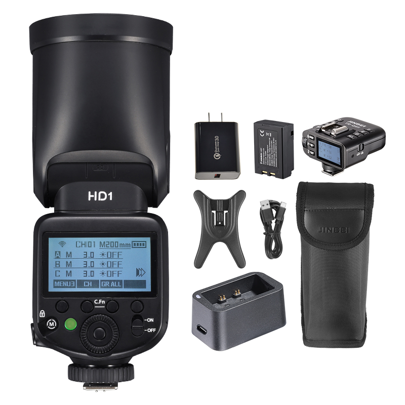 진베이 HD-1 카메라 플래시 라이트 사진 촬영용 야외 - Outdoor Lighting Kit Photography 리뷰 및 가격