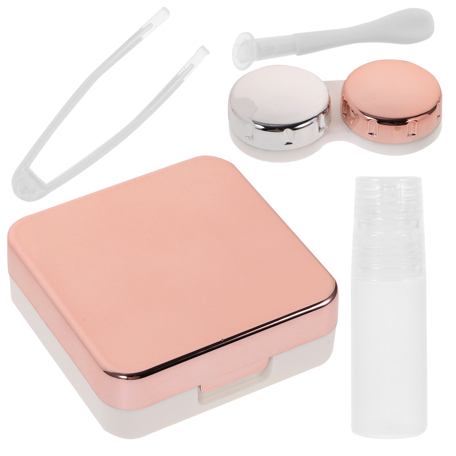 미니 여행용 렌즈 케이스 박스, 연분홍 휴대용 렌즈 홀 - Outdoor Lighting Kits 리뷰 및 가격
