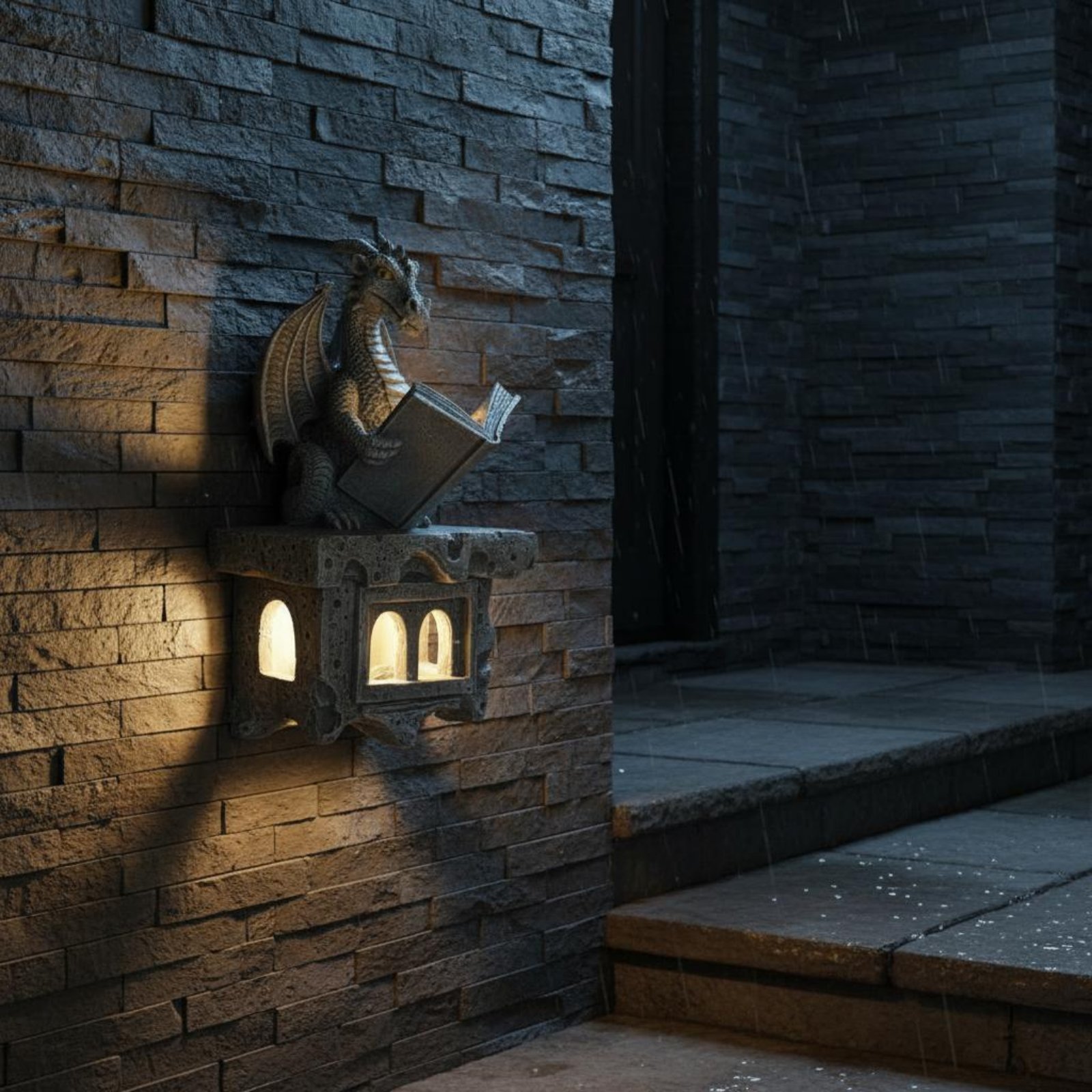 솔라 와이번 월샤인 자동 켜짐/끄짐 기능이 있는 솔라  - Wall Lighting Outdoor 리뷰 및 가격
