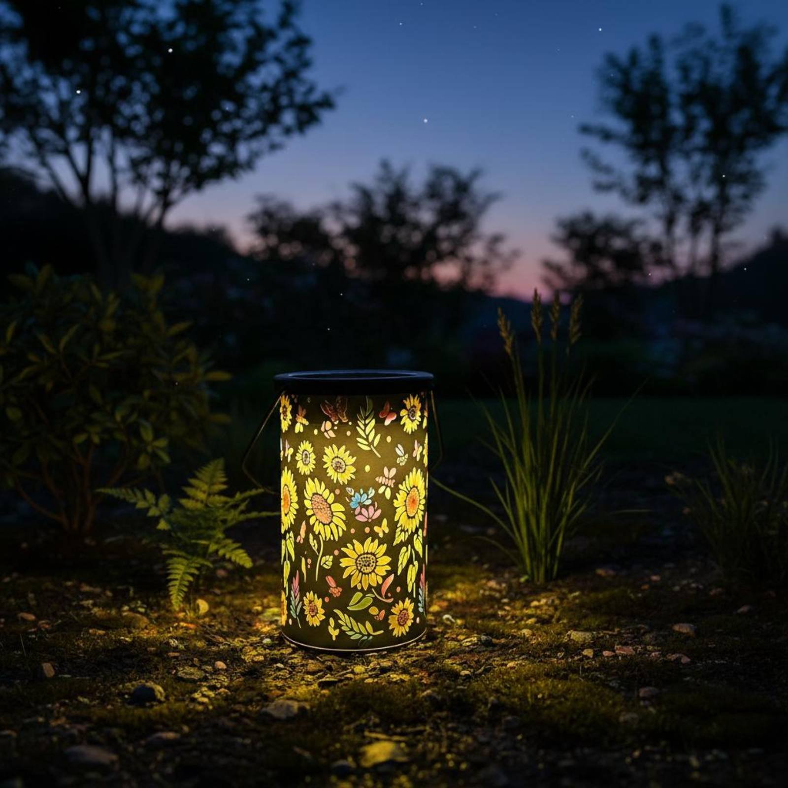 꽃무늬 랜턴 빈티지 디자인 걸이형 태양광 랜턴 에칭 태 - Outdoor Lighting Design 리뷰 및 가격
