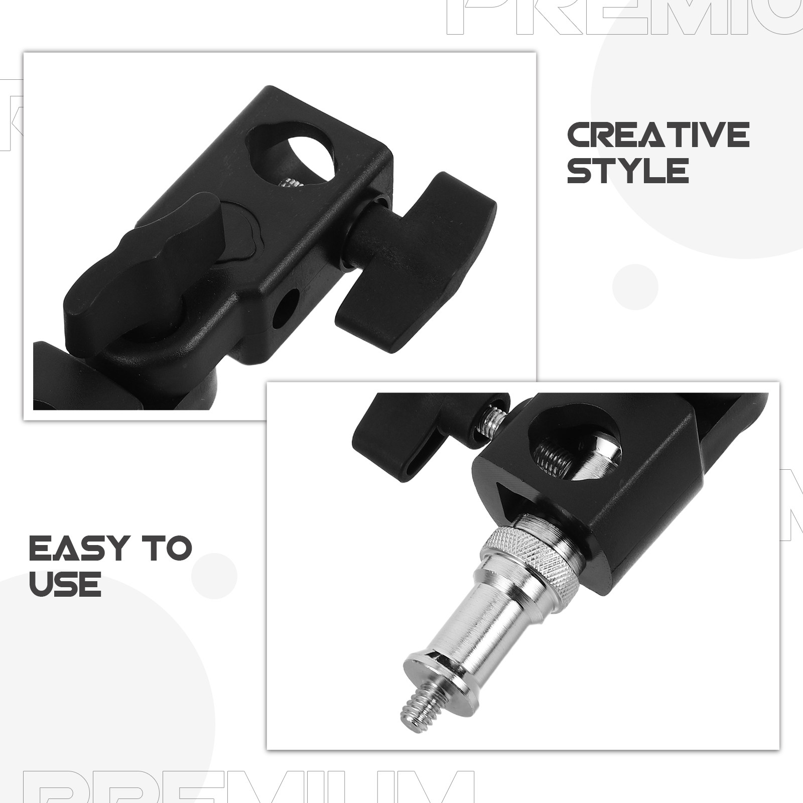 카메라 플래시 브래킷 조절 가능한 우산 마운트 홀더 삼 - Outdoor Lighting Kit Photography 리뷰 및 가격