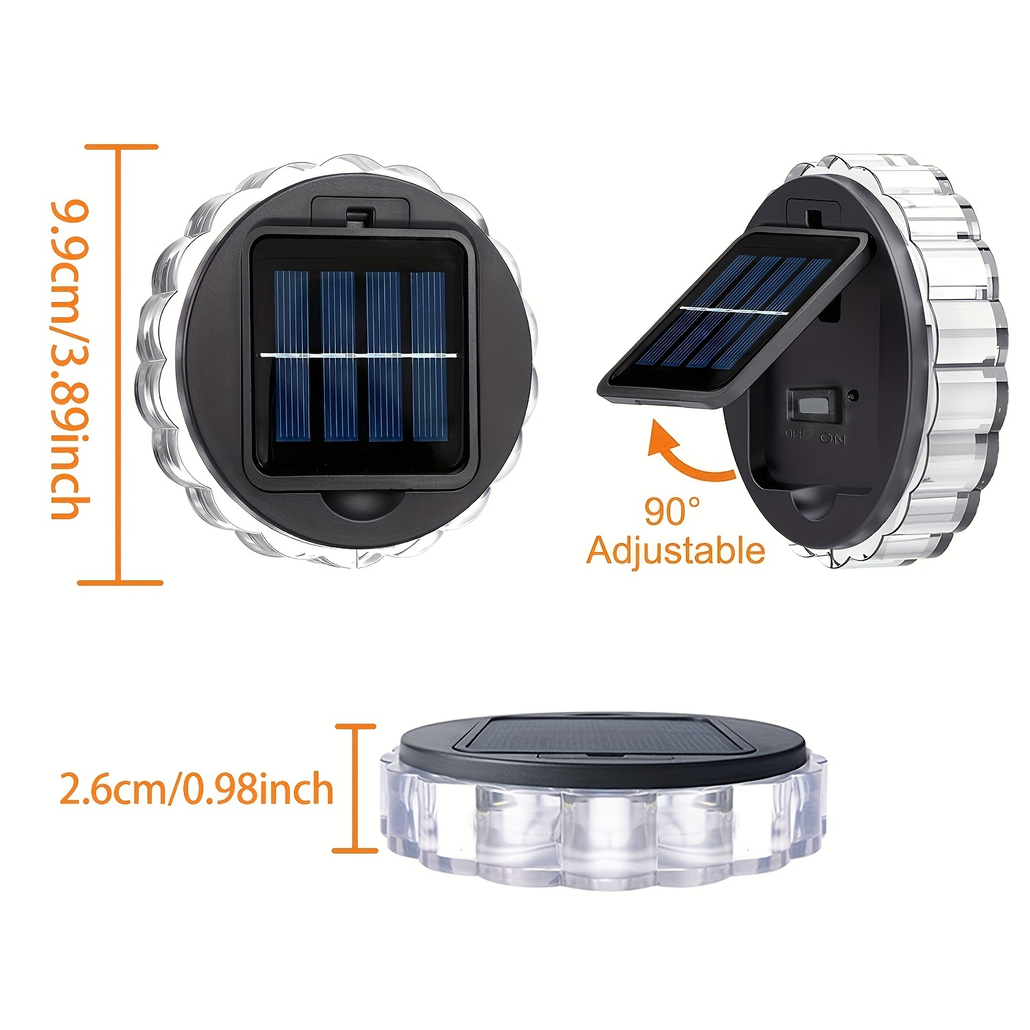 4팩 방수 LED 장식 조명 야외 태양광 계단 조명 벽 - Outdoor Lighting Around Pool 리뷰 및 가격
