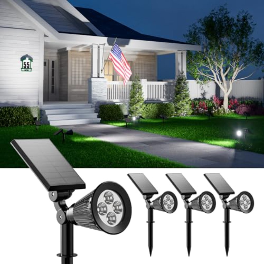 태양광 스포트라이트, 야외 방수, 나무, 조각상, 꽃, - Outdoor Lighting Led 리뷰 및 가격