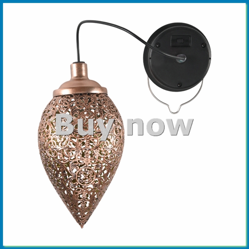 태양열 구동 LED 모로코 교수형 랜턴 레트로 모로코  - Outdoor Lighting Kits 리뷰 및 가격