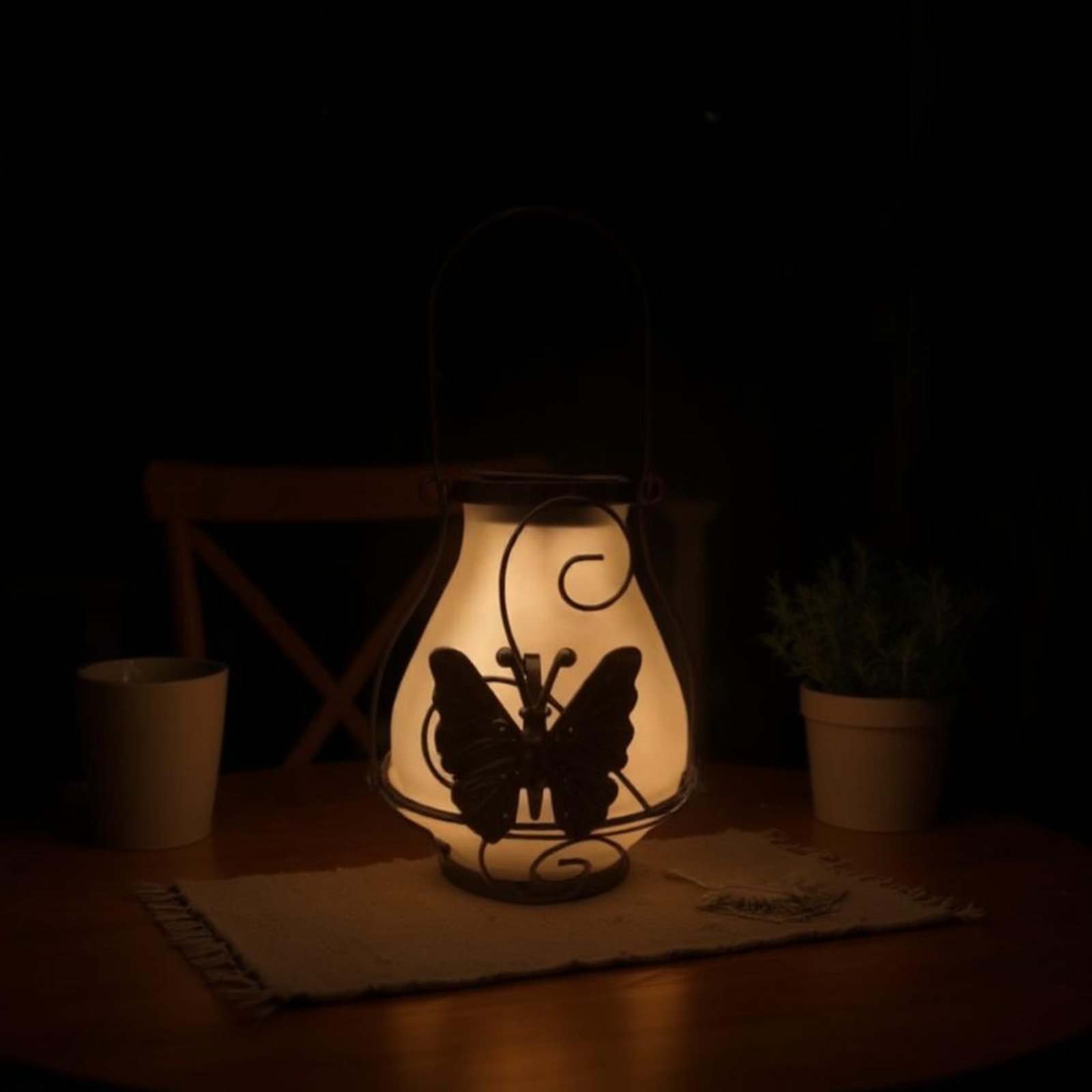 태양열 나비 랜턴 방수 나비 태양열 랜턴 장식용 마당  - Wall Lighting Outdoor 리뷰 및 가격