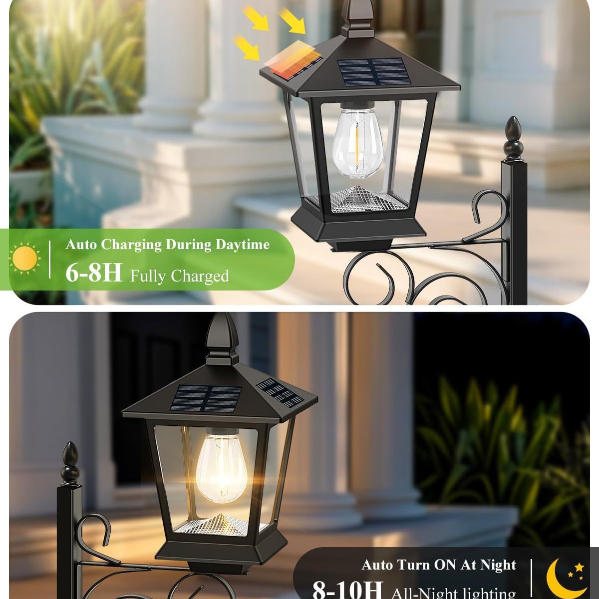2 in 1 태양광 화분 램프 방수 따뜻한 백색 야외  - Wall Lighting Outdoor 리뷰 및 가격