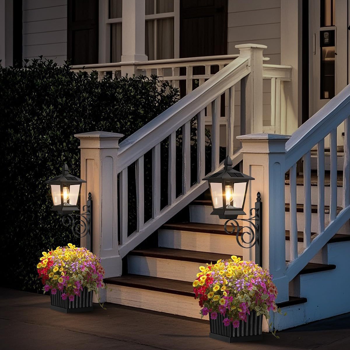 2 in 1 태양광 화분 램프 방수 따뜻한 백색 야외  - Wall Lighting Outdoor 리뷰 및 가격