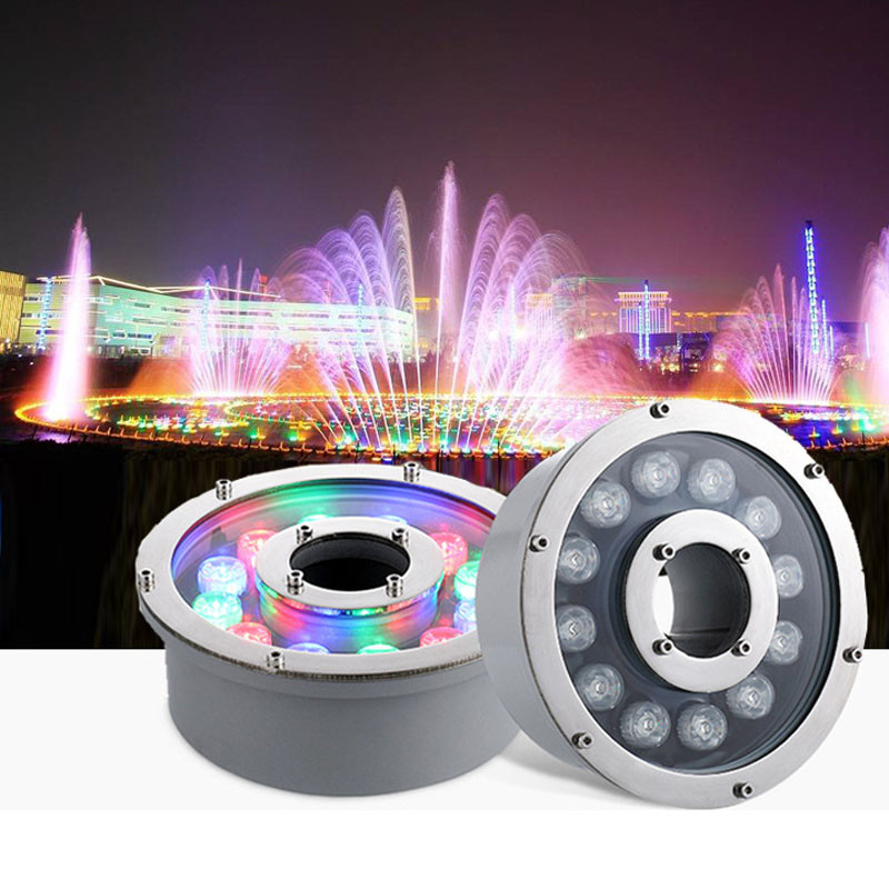 RGB LED 분수 램프 12V 24V 원형 수중 조명 - Outdoor Lighting Around Pool 리뷰 및 가격