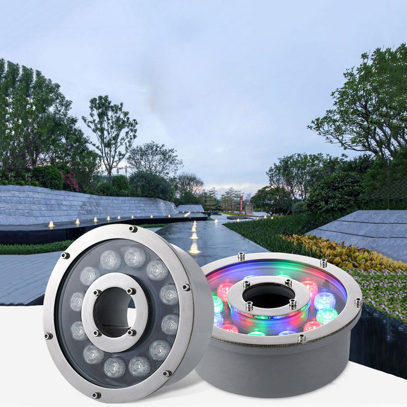 RGB LED 분수 램프 12V 24V 원형 수중 조명 - Outdoor Lighting Around Pool 리뷰 및 가격