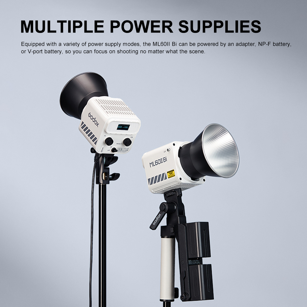 Godox ML60II BI 비디오 라이트 2800K  - Outdoor Lighting Kit Photography 리뷰 및 가격
