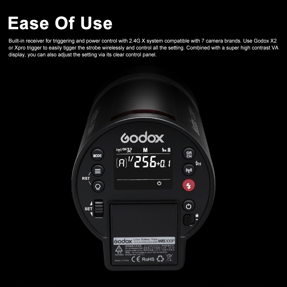 Godox AD300Pro 야외 플래시 라이트 300W - Outdoor Lighting Kit Photography 리뷰 및 가격