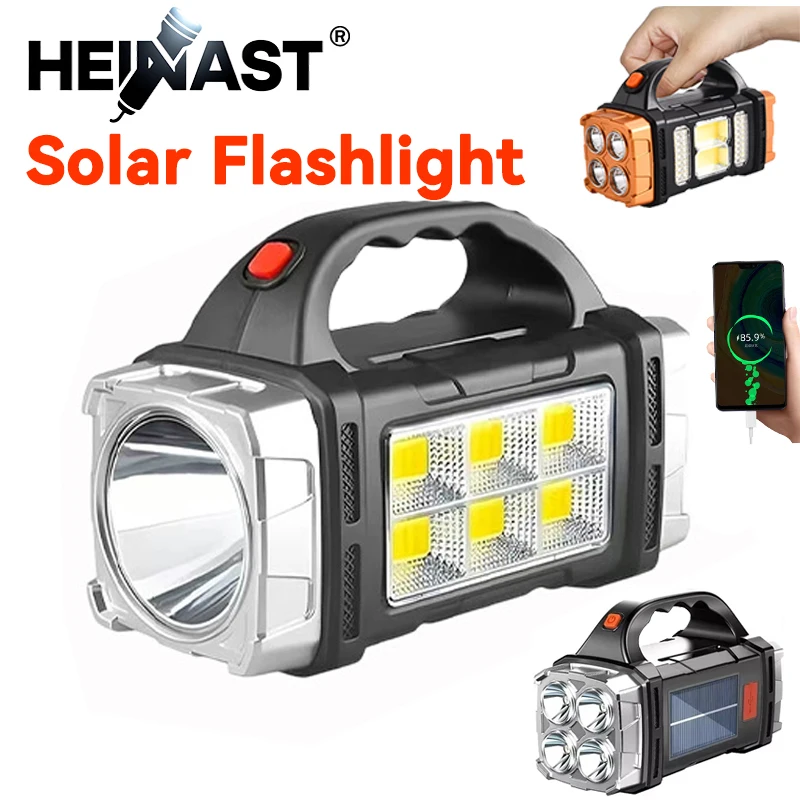강력한 휴대용 손전등 USB 충전식 토치 슈퍼 밝은 태 - Led Flood Light 리뷰 및 가격