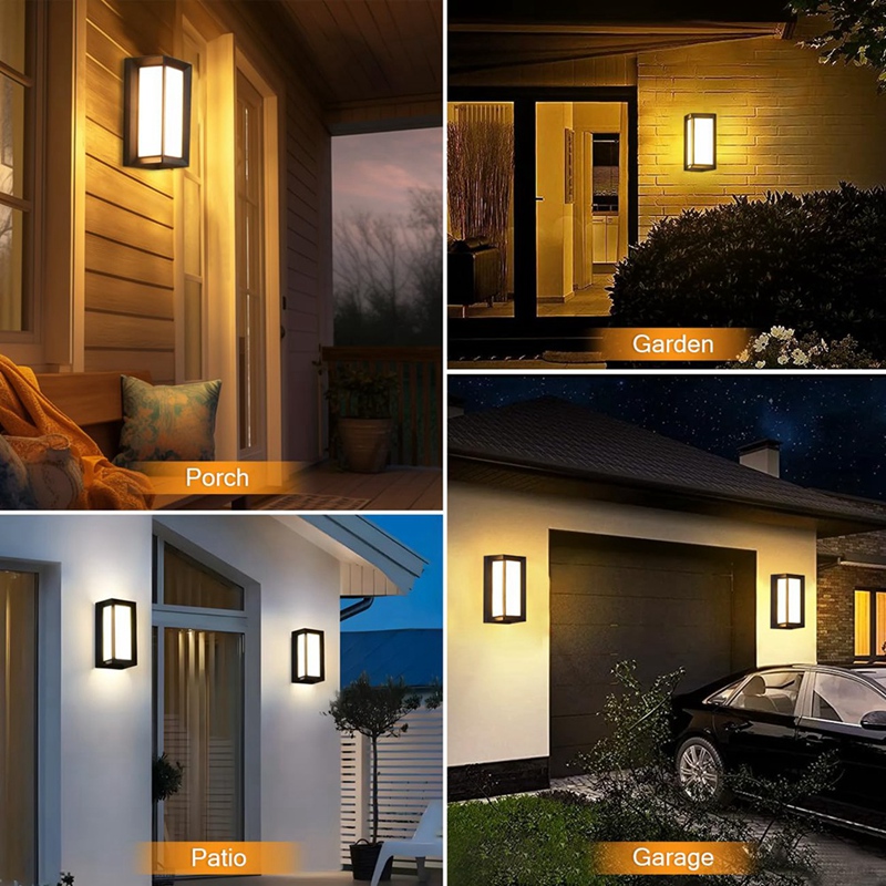 주택용 실외 벽등, LED 외부 조명기구 3색 변경 가 - Outdoor Lighting For Front Of House 리뷰 및 가격
