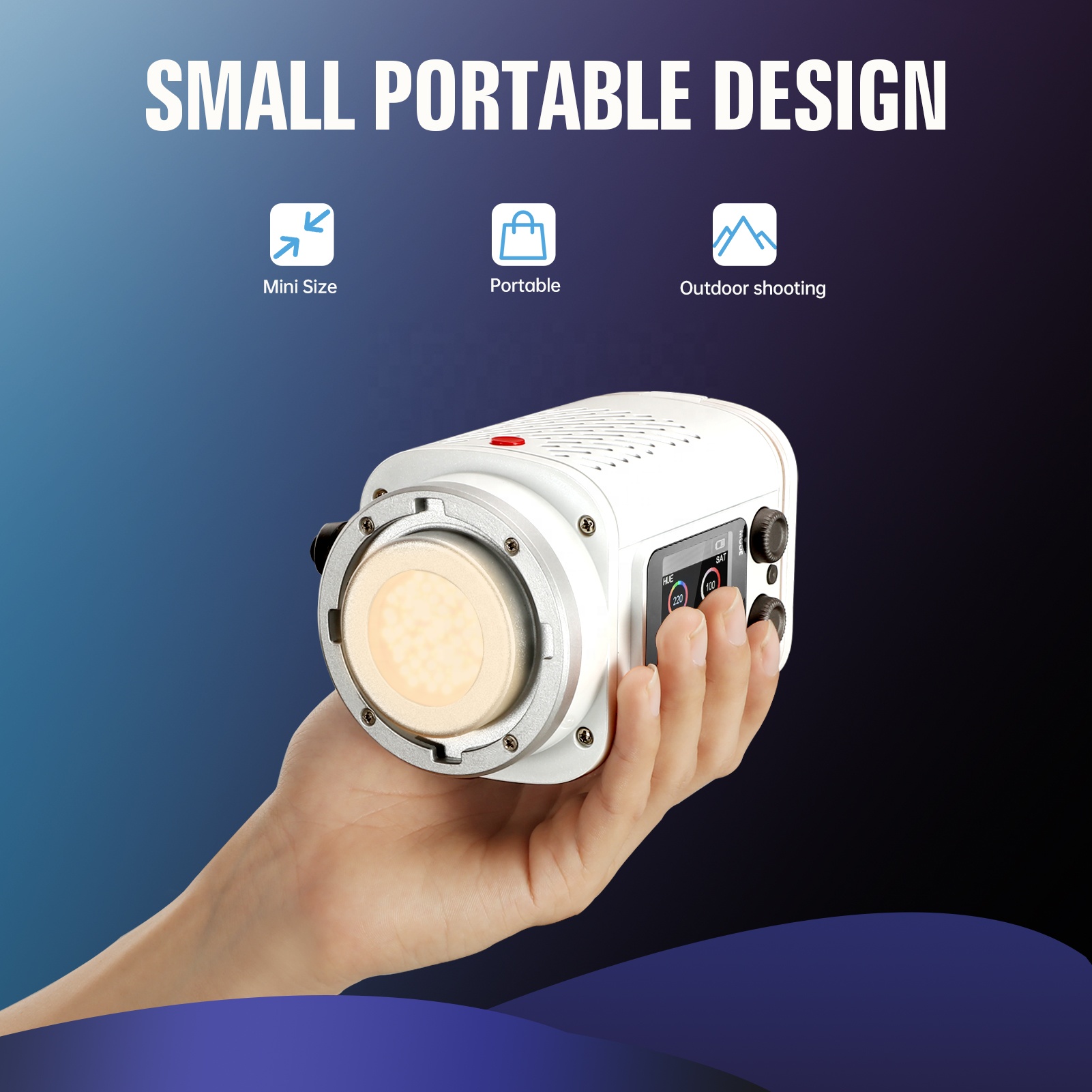 JINBEI EF-60BI 60w 사진 조명 휴대용 초 - Outdoor Lighting Kit Photography 리뷰 및 가격