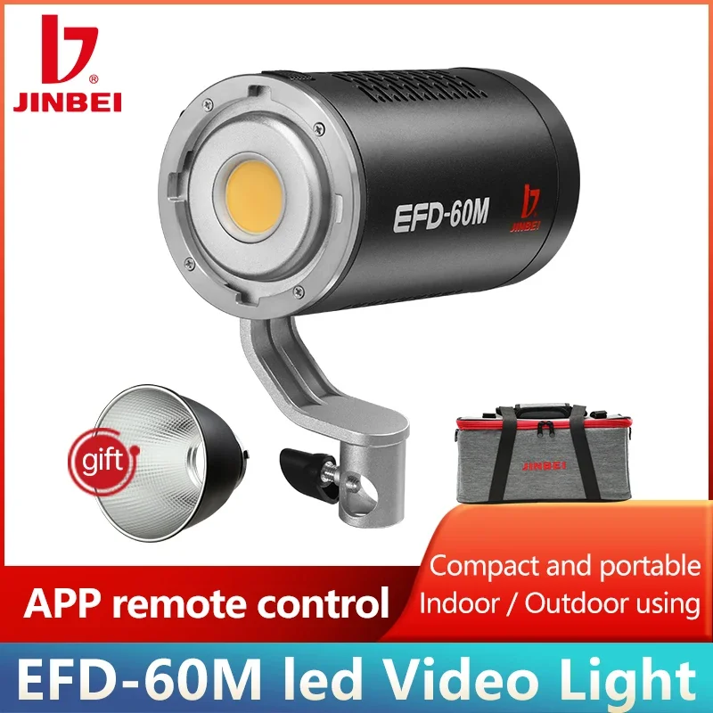 진베이 EFD-60M 60W 배터리 키트 LED 비디오 - Outdoor Lighting Kit Photography 리뷰 및 가격